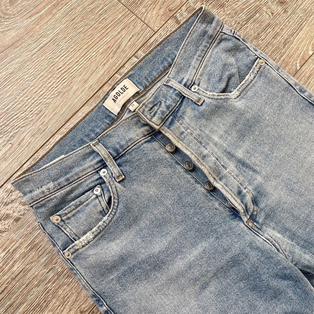 AGOLDE Nico High Rise Slim Fit Jean - Size 28
